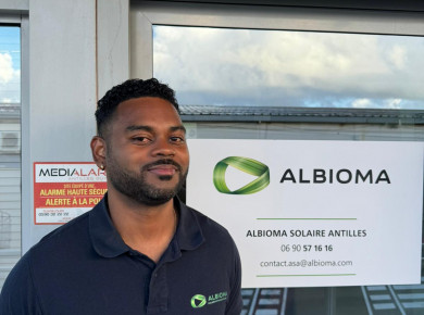 « J’ai toujours souhaité contribuer à la transition énergétique de la Guadeloupe. Avec Albioma, c’est devenu concret !»